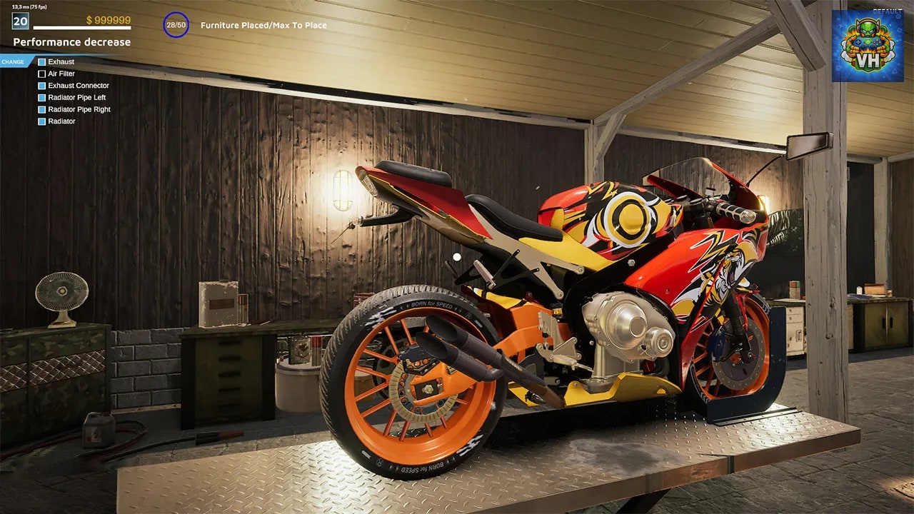 Motorcycle Mechanic Simulator 2021 Nintendo Switch - ảnh màn hình 6