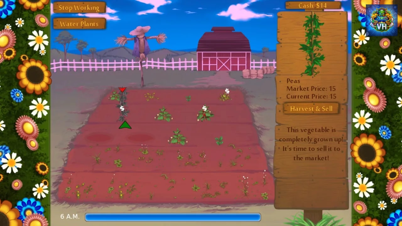 Flower Shop: Summer In Fairbrook Nintendo Switch - ảnh màn hình 1