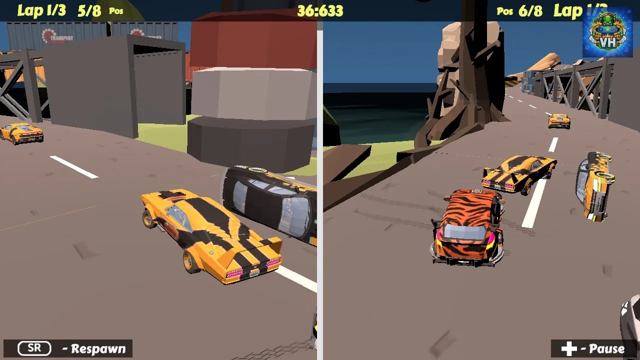 MiniCar Extreme Car Driving Racing (Truck, Suv, Sedan, Cars) Nintendo Switch - ảnh màn hình 2