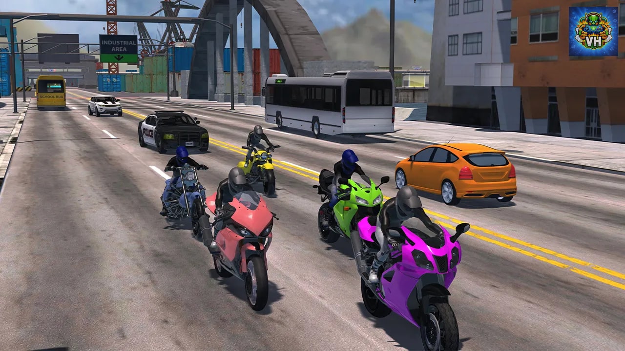 Motorcycle Driving Simulator-Dirt & Parking 2022 Racing Games Ultimate 4x4 City Offroad Kart Nintendo Switch - ảnh màn hình 10