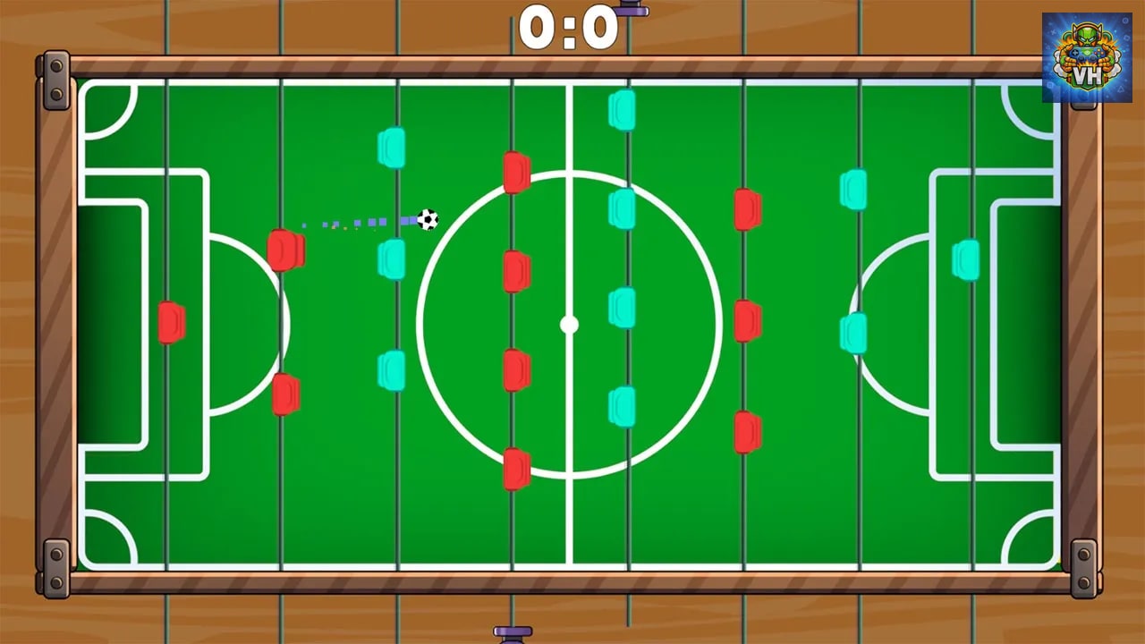 Foosball League Cup: Arcade Table Football Simulator Nintendo Switch - ảnh màn hình 3