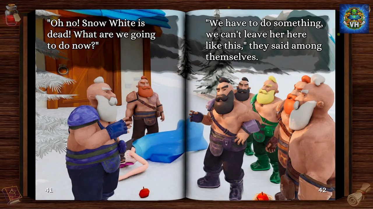 Snow White: Interactive Book Nintendo Switch - ảnh màn hình 2