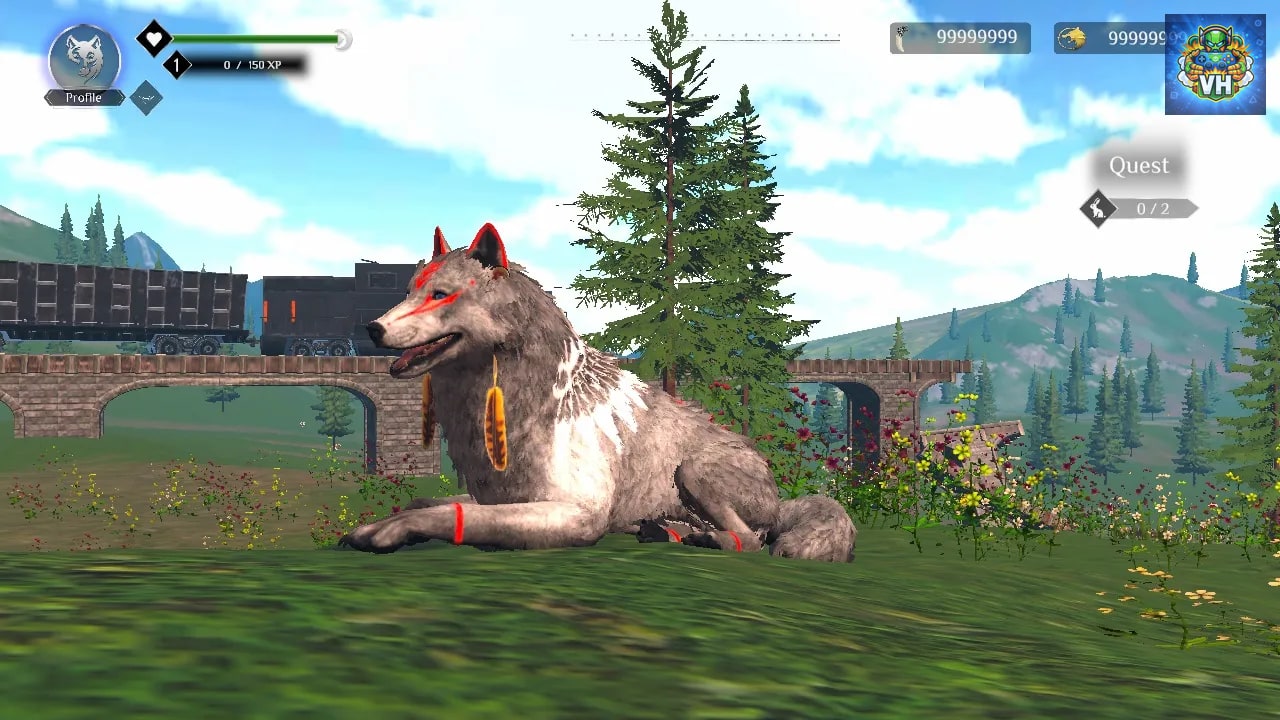 Wolf Simulator: RPG Survival Animal Battle Nintendo Switch - ảnh màn hình 5