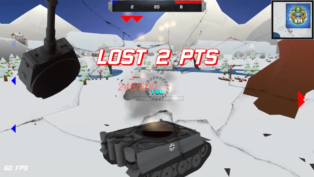 WWII Tank Battle Arena Nintendo Switch - ảnh màn hình 5