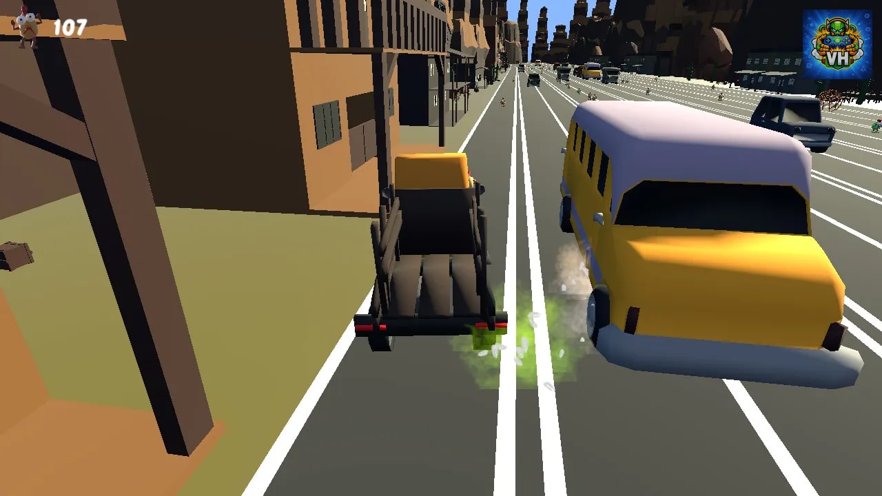 Chickens On The Road Nintendo Switch - ảnh màn hình 3