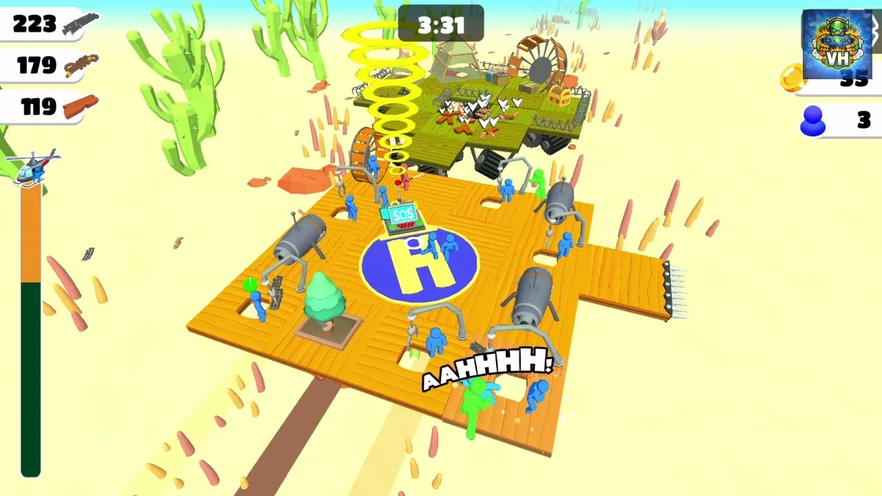 Zombie Raft Nintendo Switch - ảnh màn hình 2