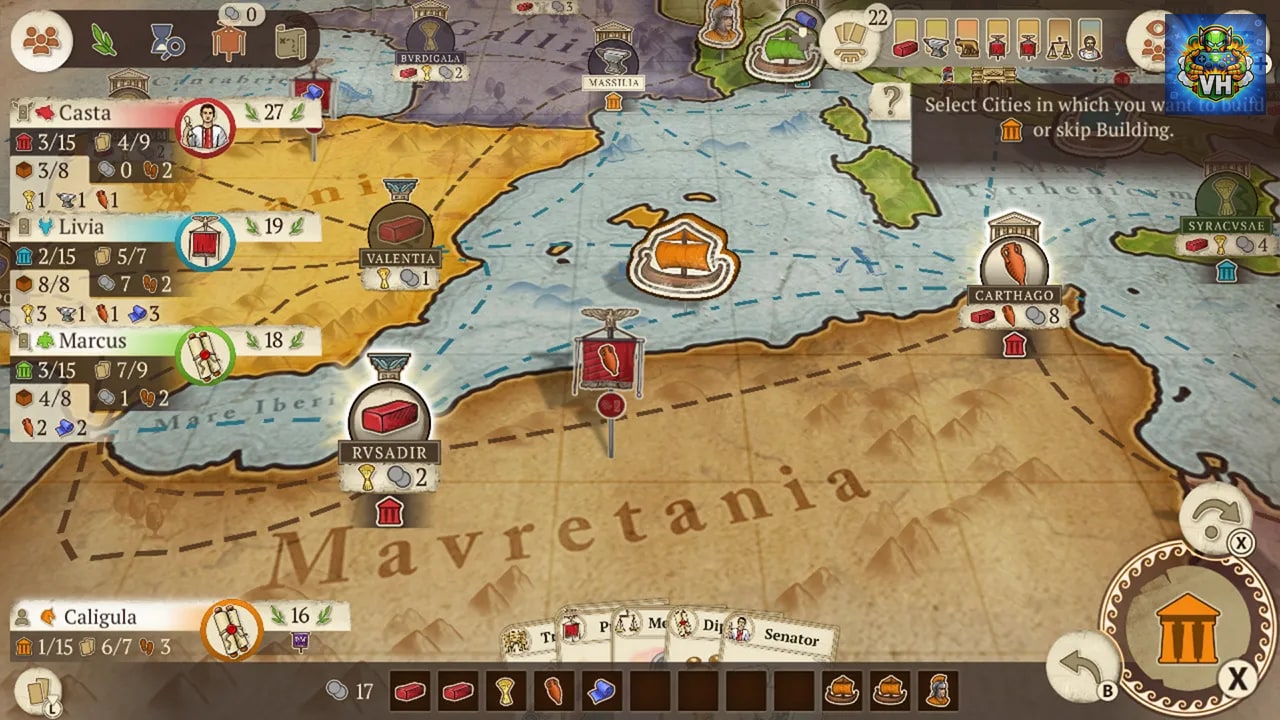 Concordia: Digital Edition Nintendo Switch - ảnh màn hình 1