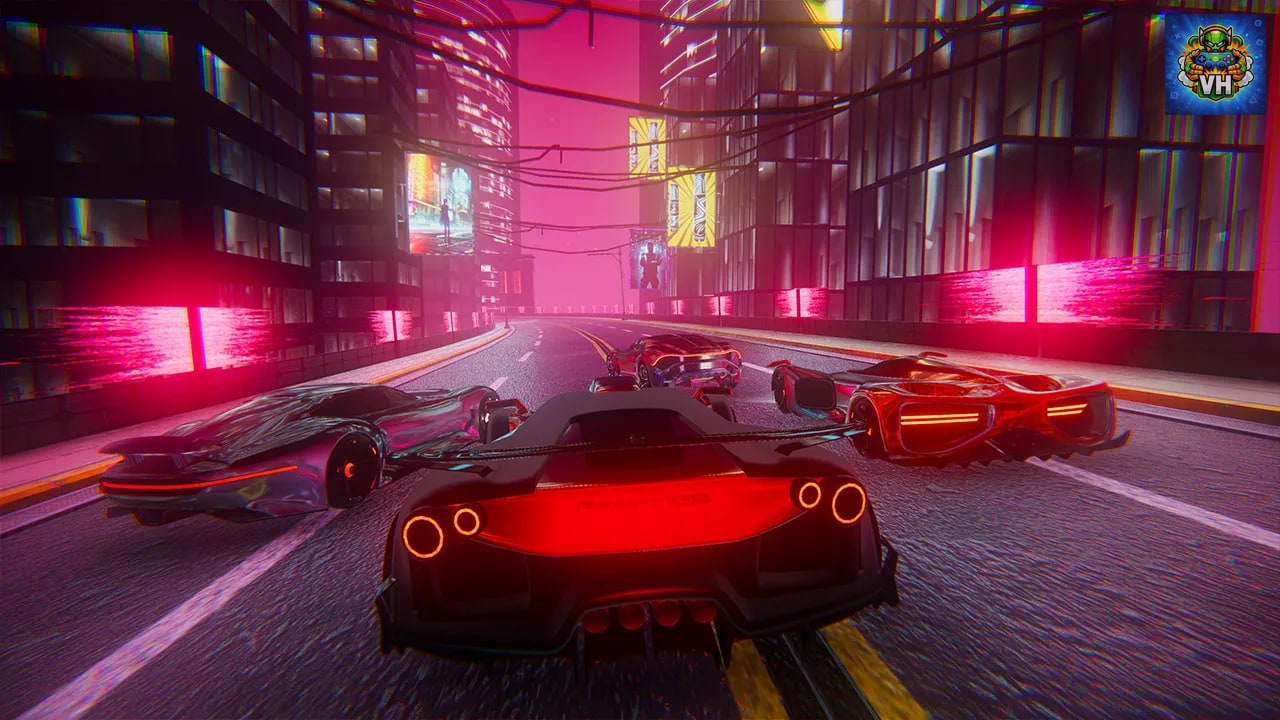 Neon Drifter - Cyber Racing Nintendo Switch - ảnh màn hình 6