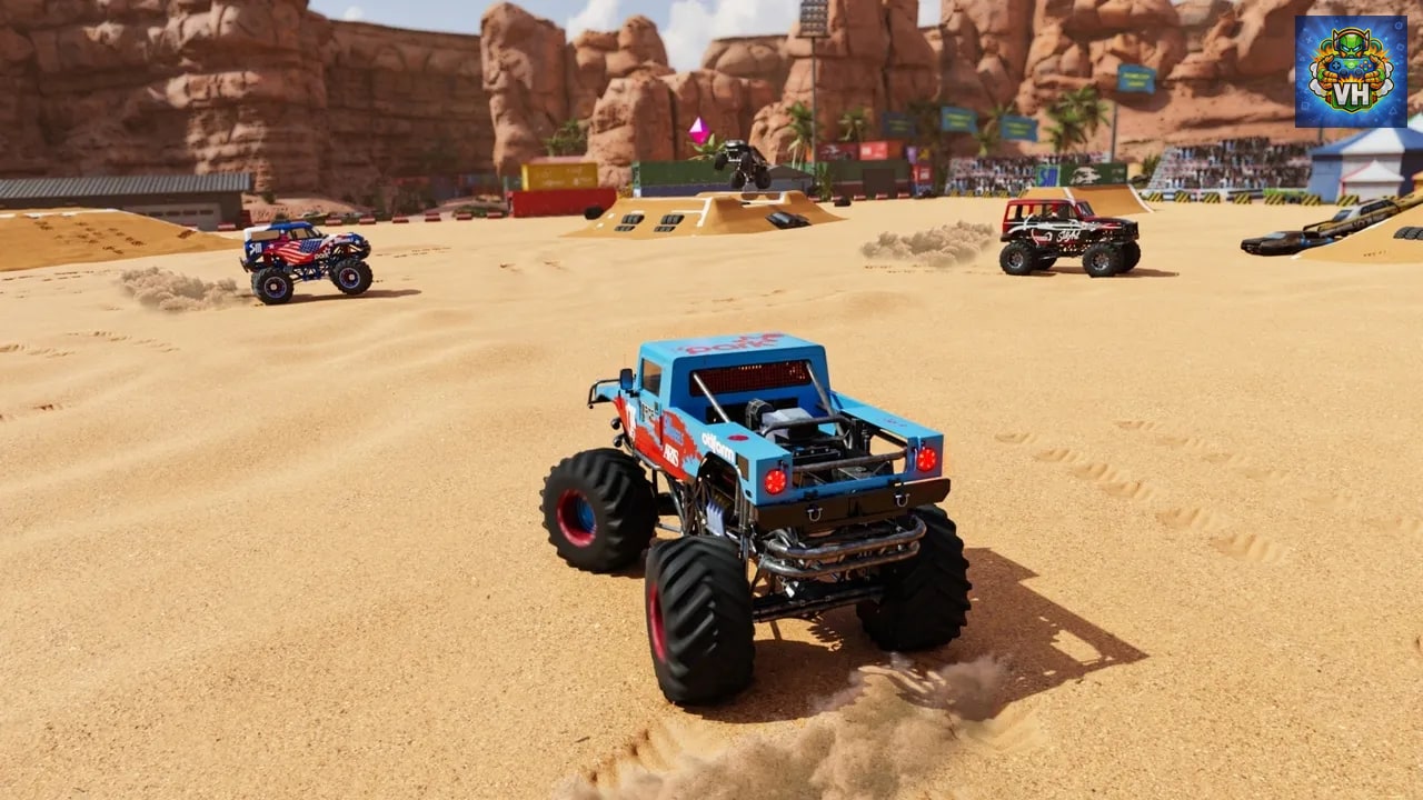Truckzilla - Monster Truck Mega Ramp Nintendo Switch - ảnh màn hình 3
