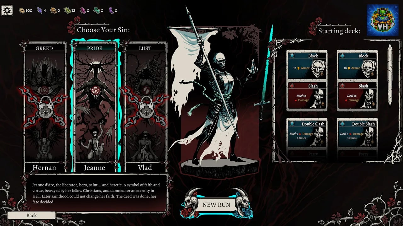 Nadir: A Grimdark Deck Builder Nintendo Switch - ảnh màn hình 2