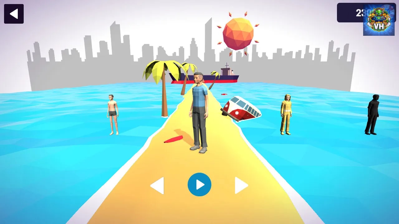 Waves Running Simulator - Surfing Hyper Runner Casual 3D Games Nintendo Switch - ảnh màn hình 6