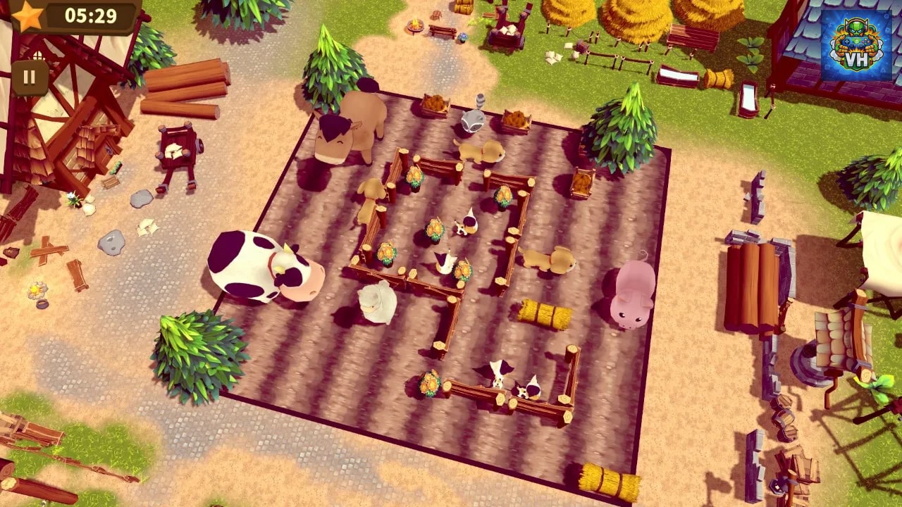 Animal Farm Parking Nintendo Switch - ảnh màn hình 2