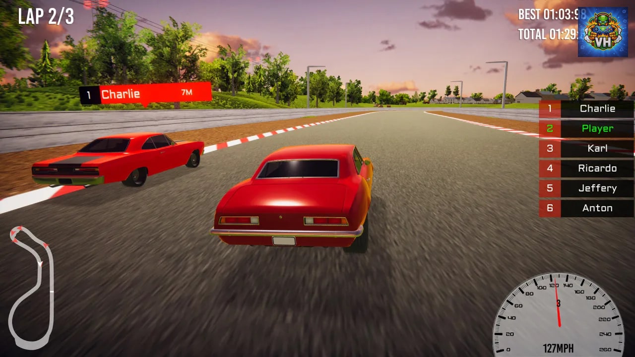 Sunset Racer Nintendo Switch - ảnh màn hình 1