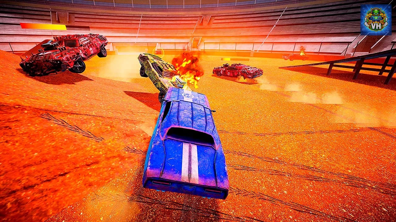 Heavy Car Battle - Demolition Derby Nintendo Switch - ảnh màn hình 5