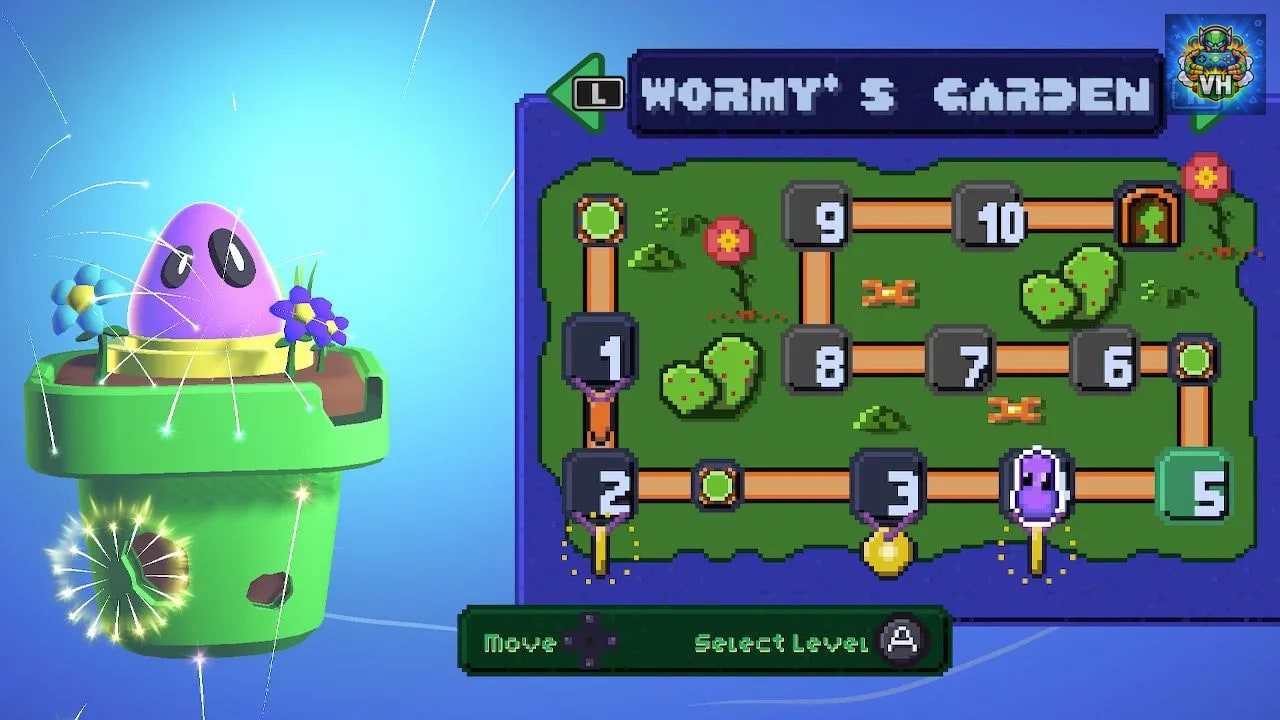 BouncyBoi in Puzzle Land Nintendo Switch - ảnh màn hình 2