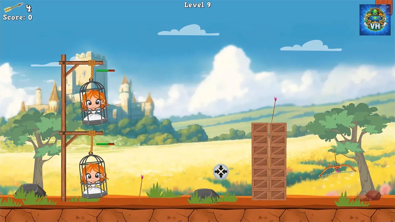 Brave Bow Archer: Princess Rescue Simulator! Nintendo Switch - ảnh màn hình 3