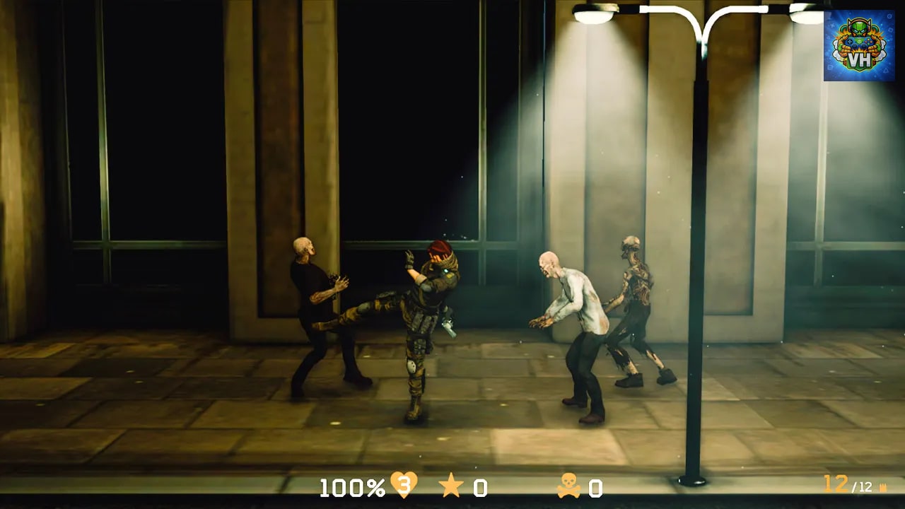 Z World Zombie Death War : Survival Platformer Game Left Killer Box 2023 Nintendo Switch - ảnh màn hình 2