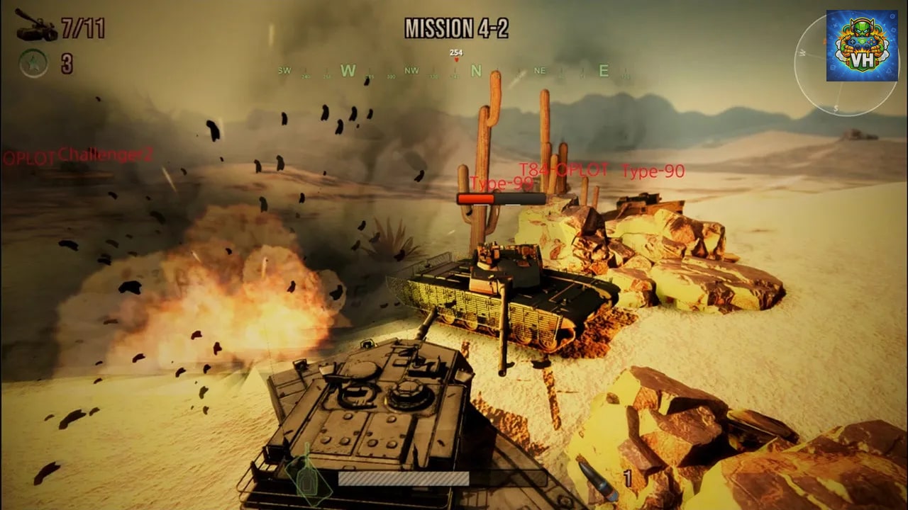 Modern War: Tank Battle Nintendo Switch - ảnh màn hình 6