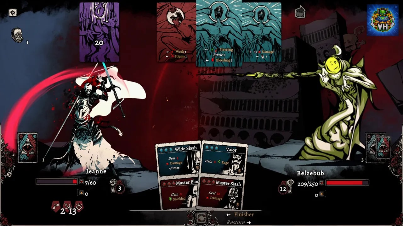 Nadir: A Grimdark Deck Builder Nintendo Switch - ảnh màn hình 3