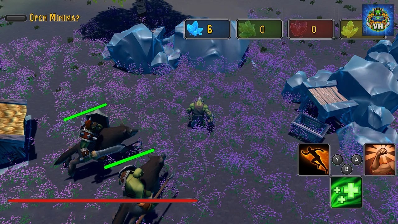 The Dwarf Kingdom - Magic World of War vs Orks and Dragon Nintendo Switch - ảnh màn hình 2