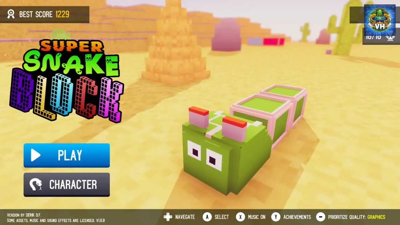 Super Snake Block Nintendo Switch - ảnh màn hình 2
