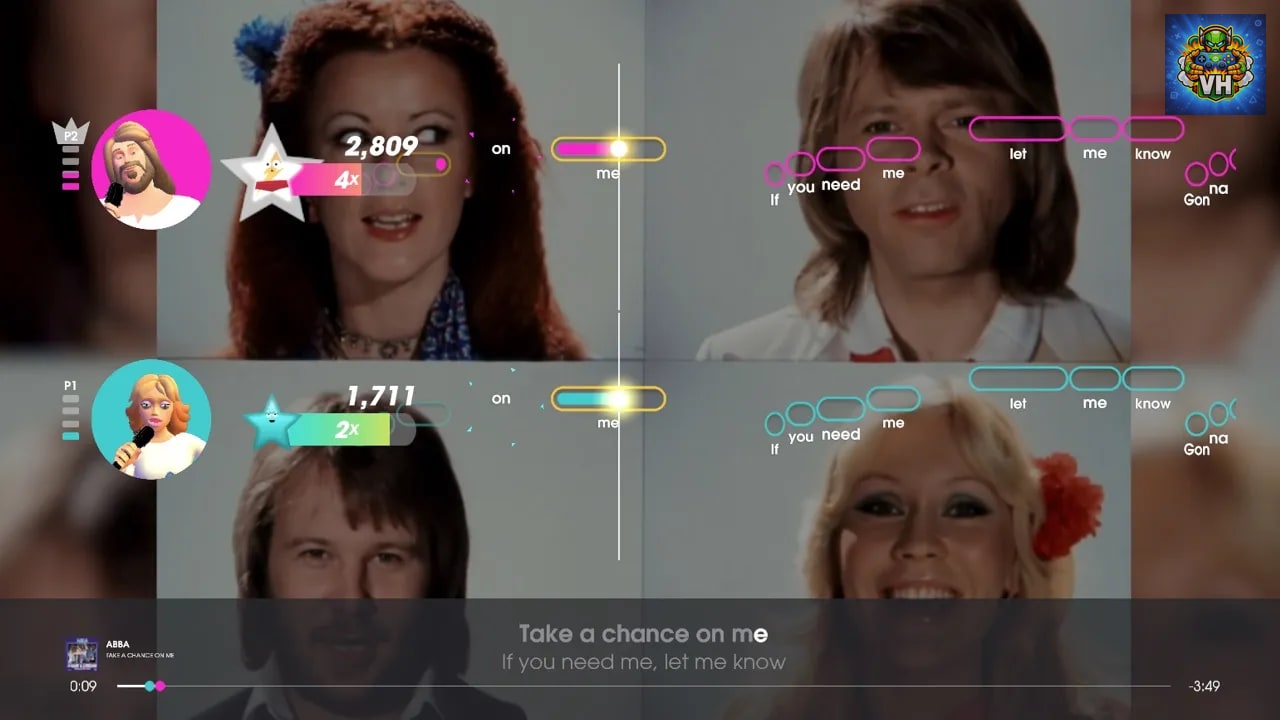 Let's Sing ABBA Nintendo Switch - ảnh màn hình 1