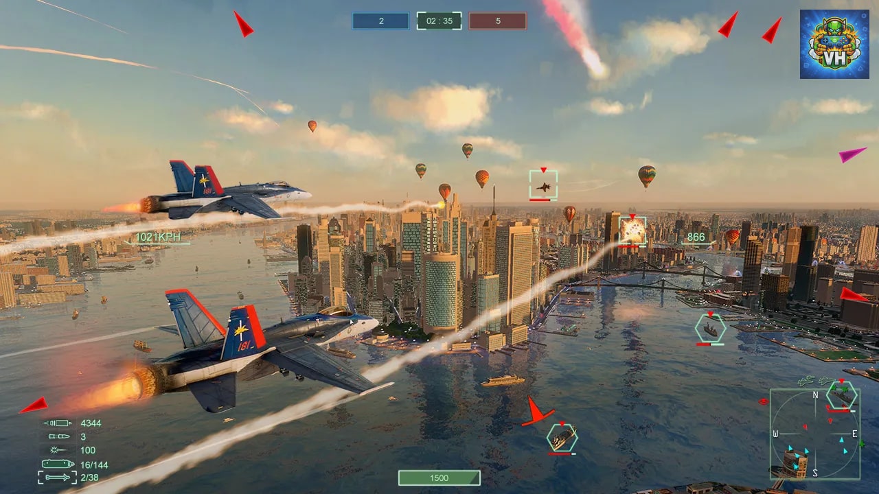Sky Gamblers - Air Supremacy 2 Nintendo Switch - ảnh màn hình 1