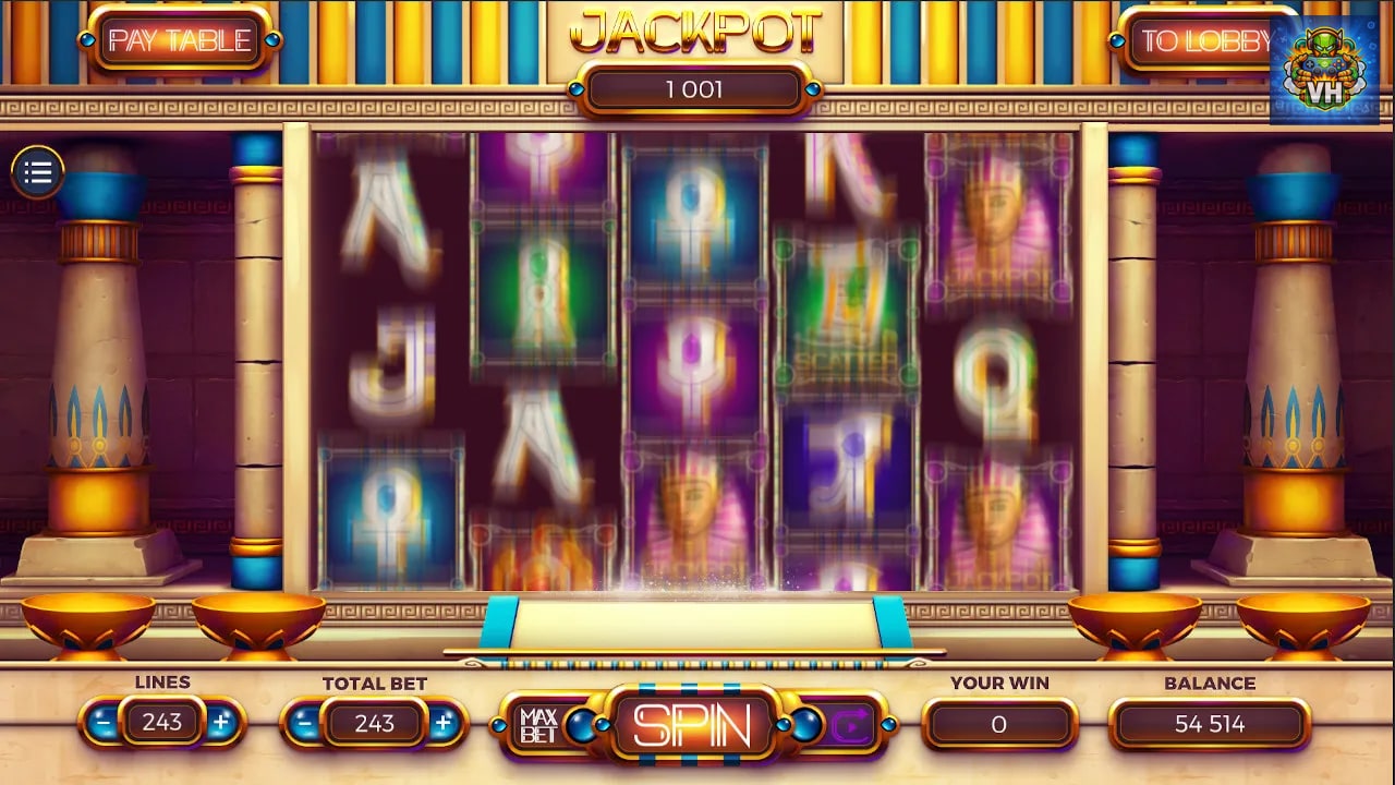 Pyramids Slot Machines Nintendo Switch - ảnh màn hình 1