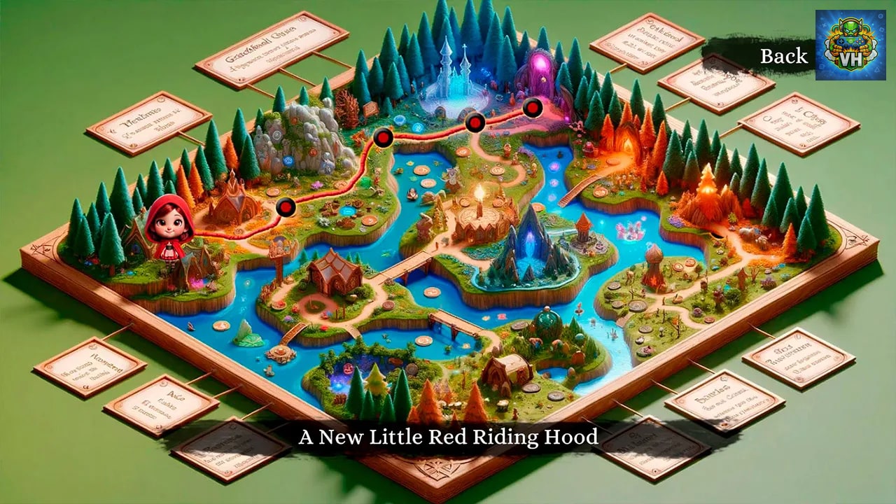 Little Red Riding Hood: Wonder Animals Nintendo Switch - ảnh màn hình 1