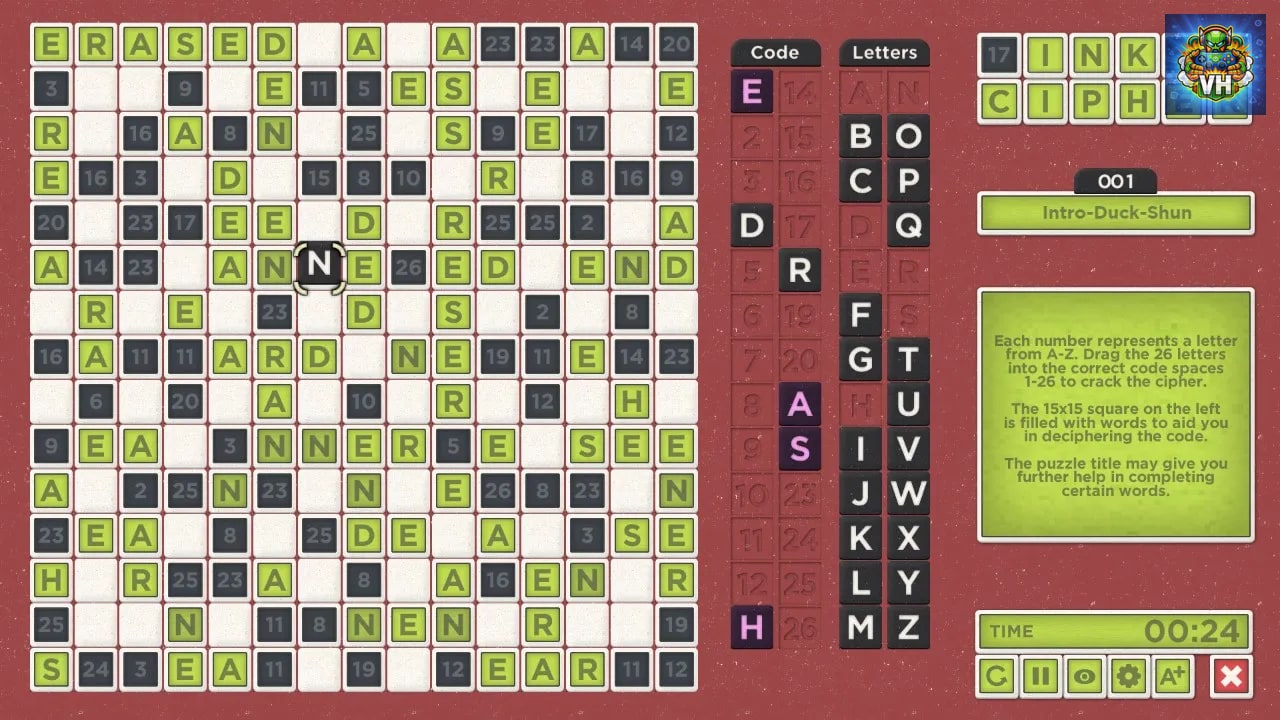 Ink Cipher Nintendo Switch - ảnh màn hình 2