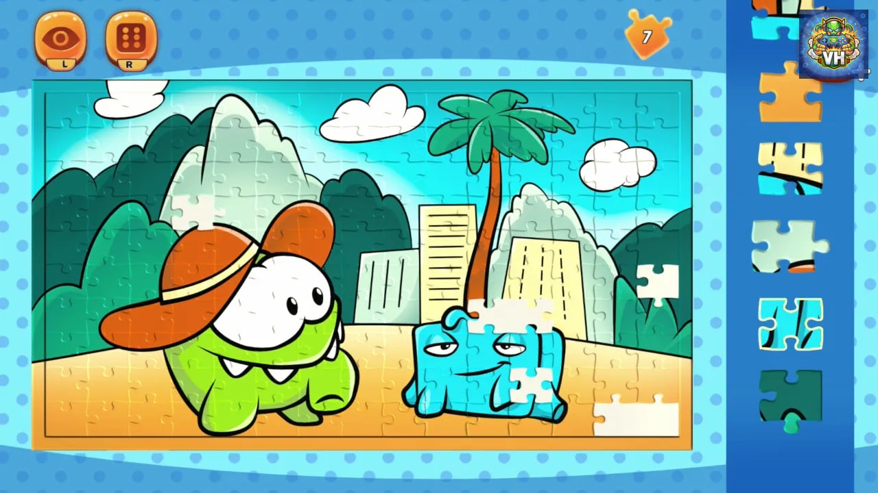 Om Nom: Coloring, Toons & Puzzle Nintendo Switch - ảnh màn hình 6