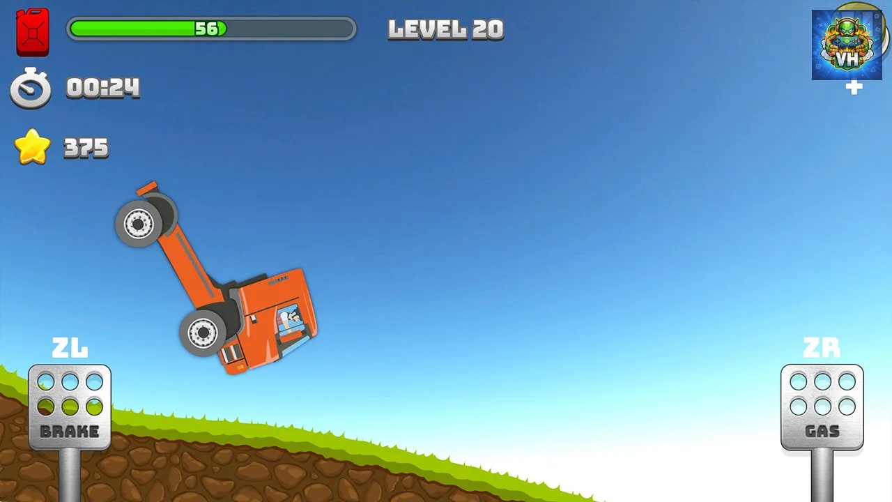 Mountain Climb Driver: Real Physics Arcade Racing Nintendo Switch - ảnh màn hình 2
