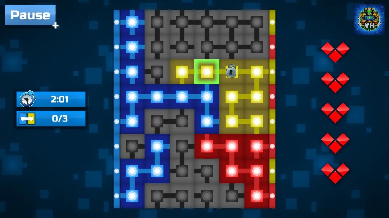 Pipes Puzzle Casual Arcade Nintendo Switch - ảnh màn hình 1