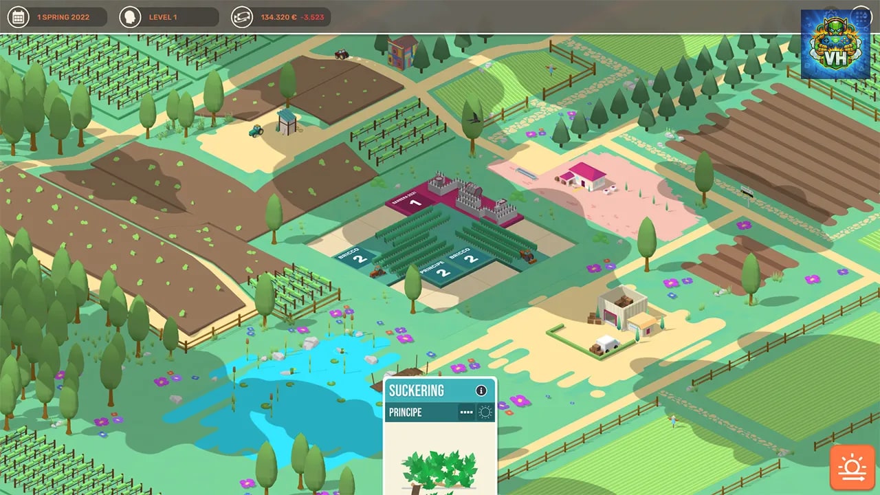 Hundred Days - Winemaking Simulator Nintendo Switch - ảnh màn hình 1