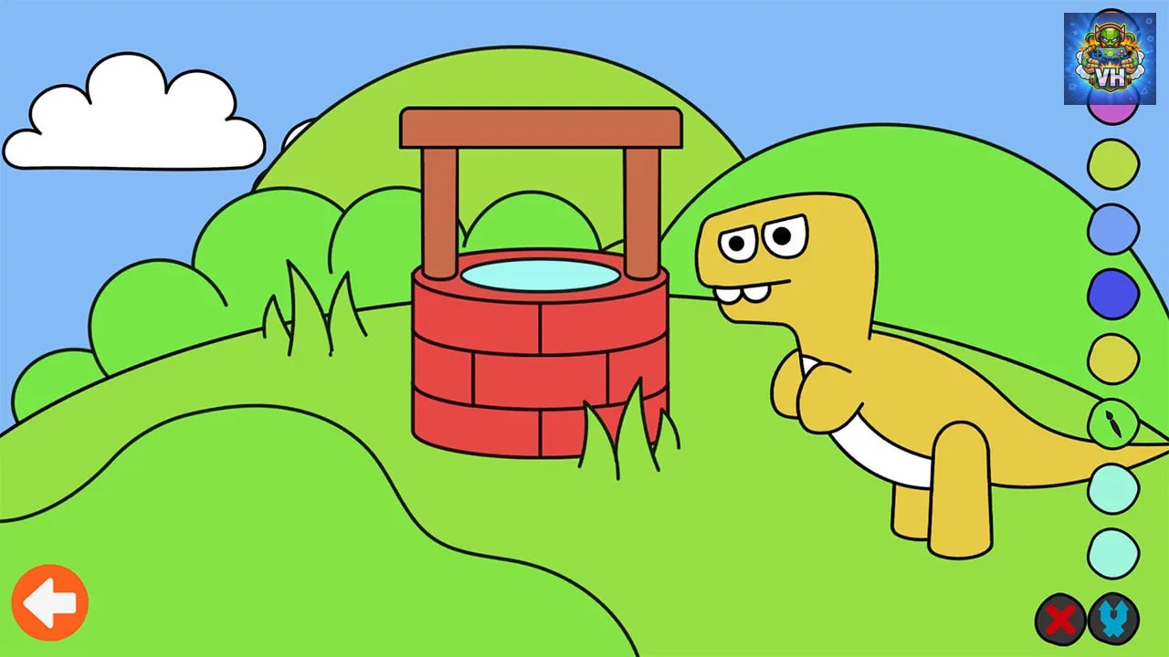 Learn & Play: Dino Coloring Nintendo Switch - ảnh màn hình 5