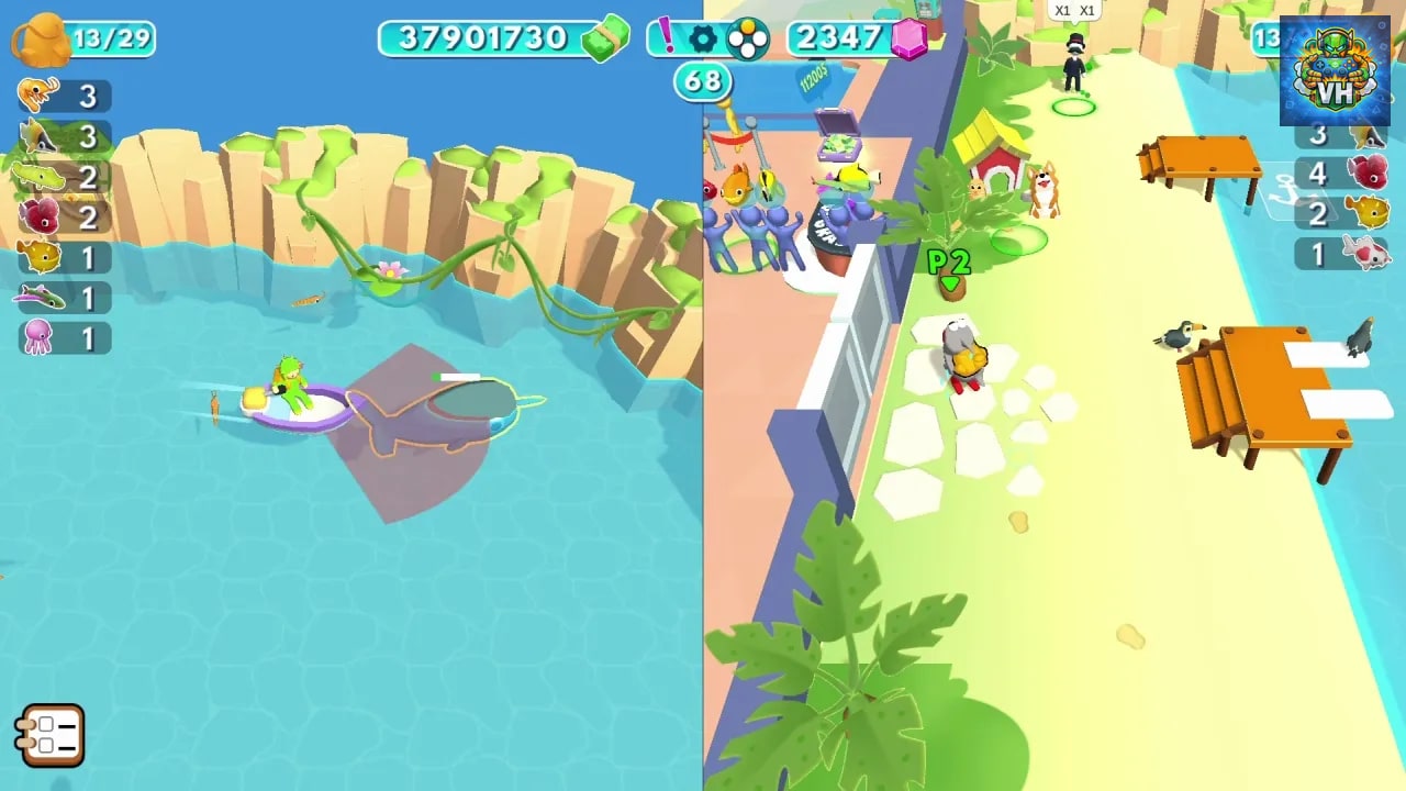 Aquarium Land Nintendo Switch - ảnh màn hình 4