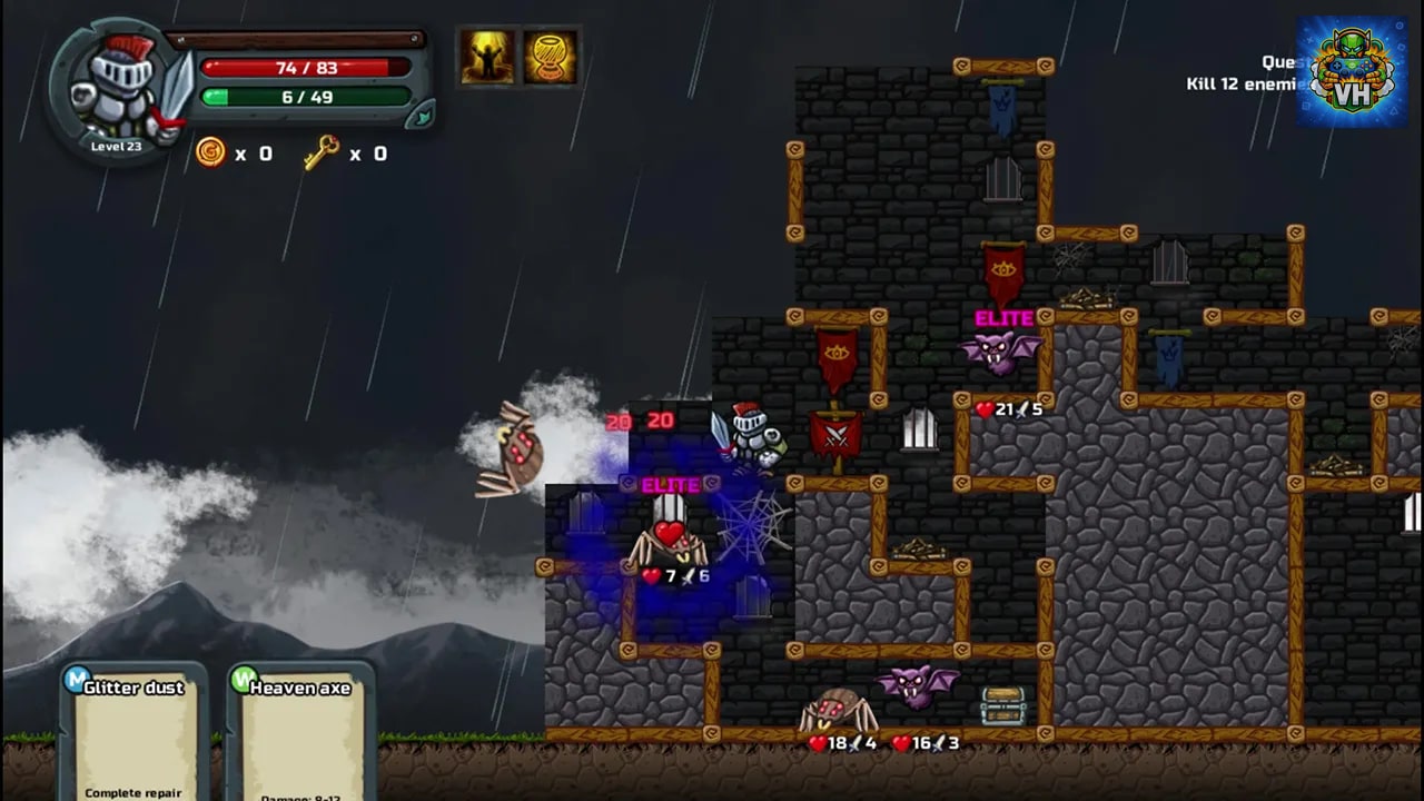 Dungetris Nintendo Switch - ảnh màn hình 3