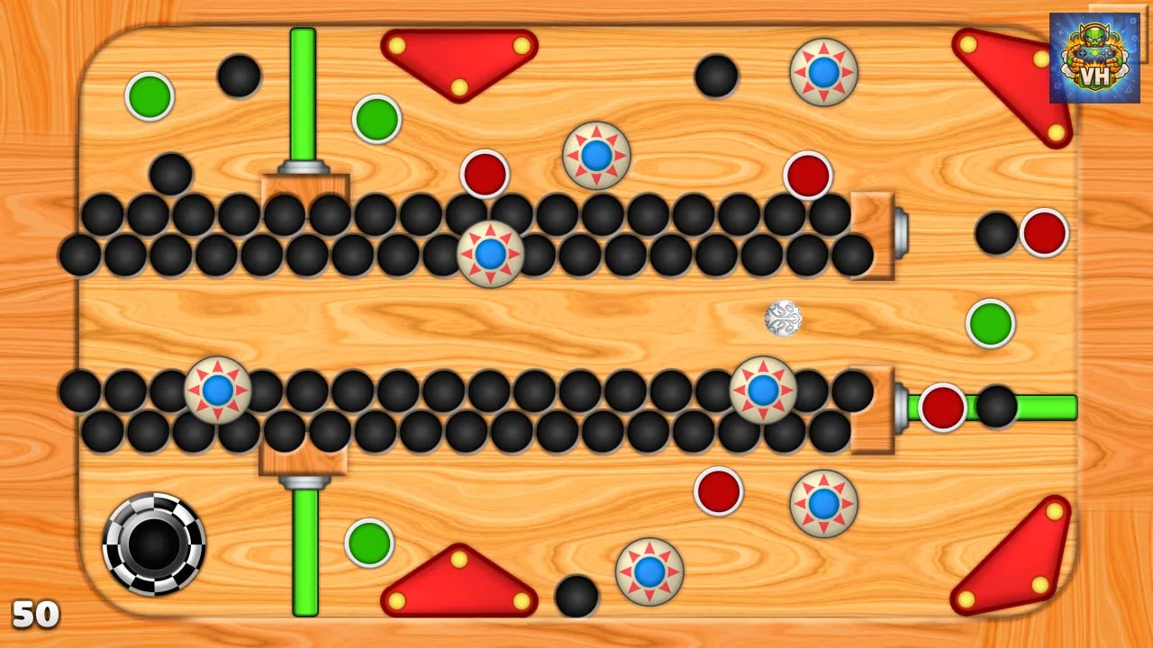 Labyrinth: Classic Pinball Puzzle Nintendo Switch - ảnh màn hình 1