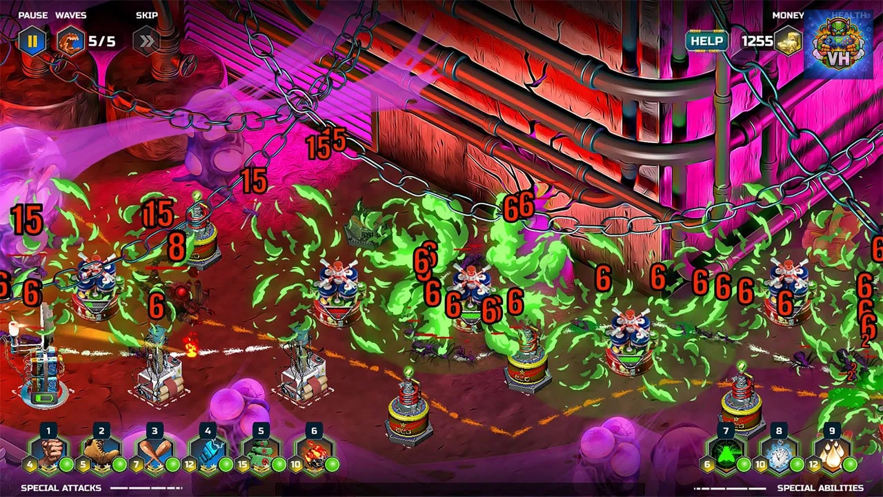 Bugvasion TD Nintendo Switch - ảnh màn hình 3