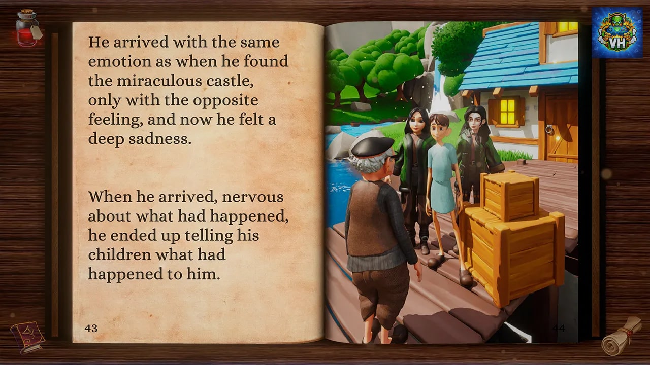 Beauty and The Beast: Interactive Book Nintendo Switch - ảnh màn hình 2