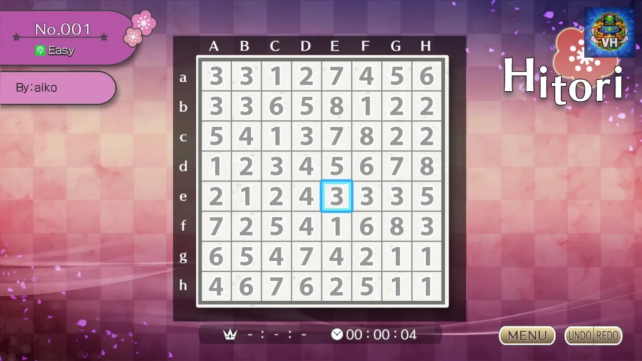 Puzzle by Nikoli S Hitori Nintendo Switch - ảnh màn hình 6