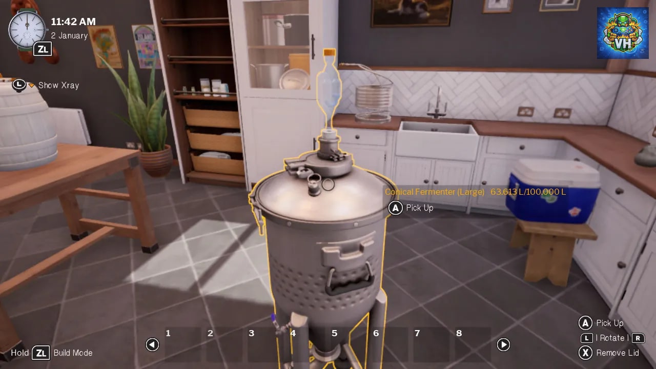 Brewmaster: Beer Brewing Simulator Nintendo Switch - ảnh màn hình 2