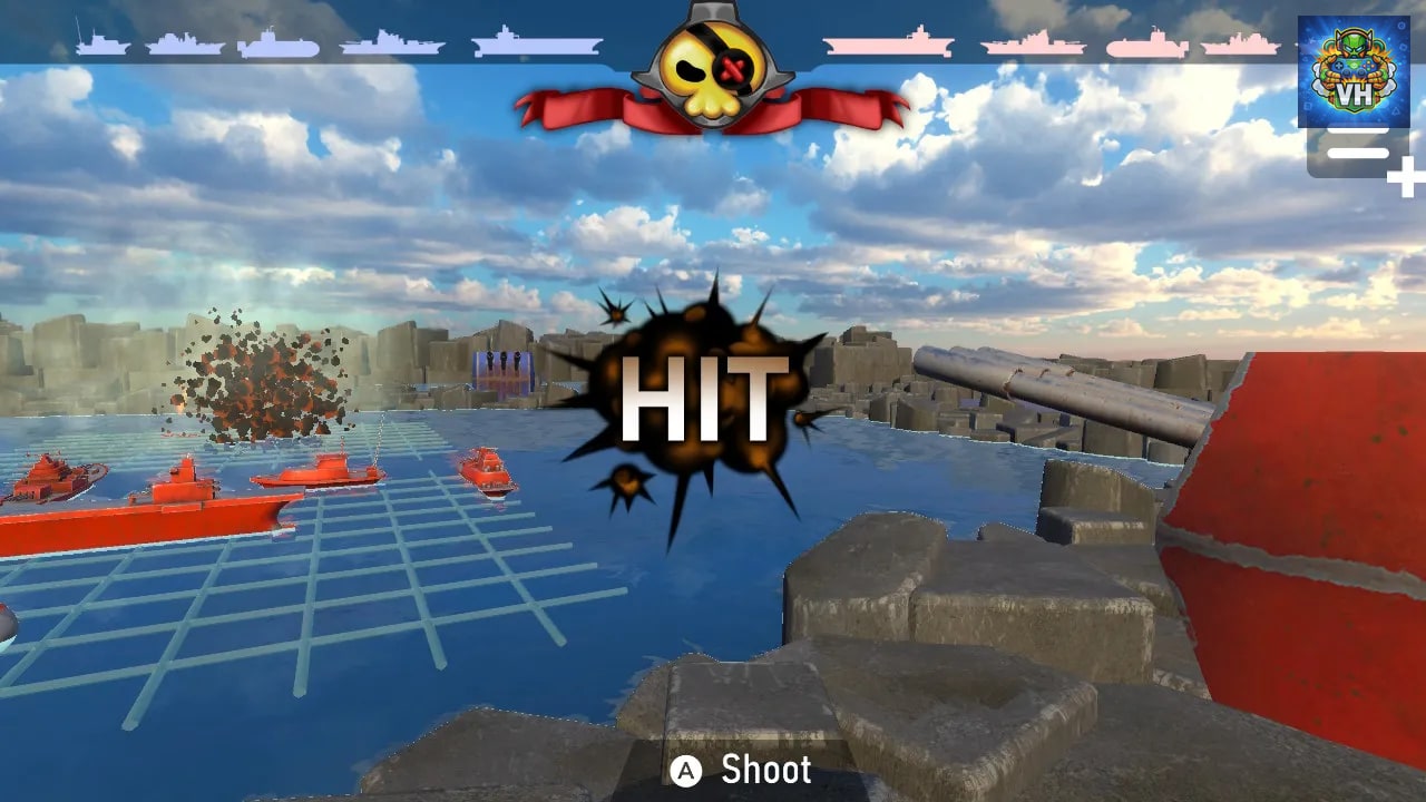 Battleship War: Time to Sink the Fleet Nintendo Switch - ảnh màn hình 5