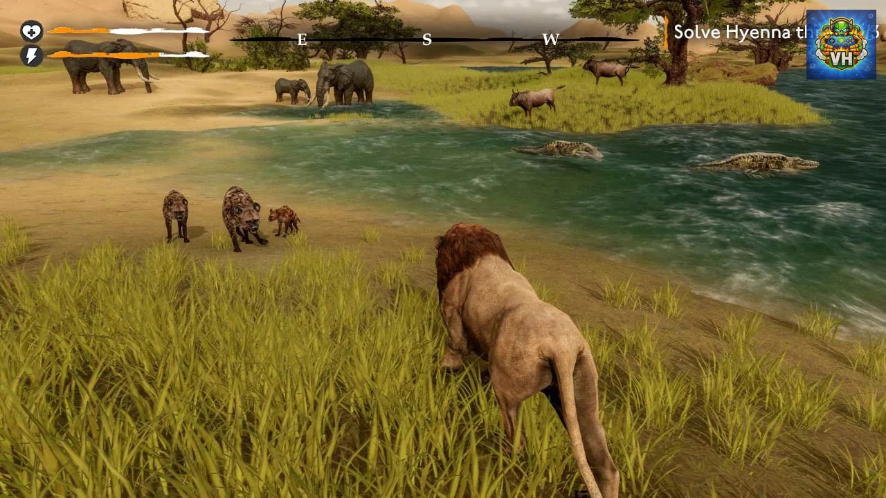 Lion Simulator Survival: RPG Animal Battle Nintendo Switch - ảnh màn hình 2