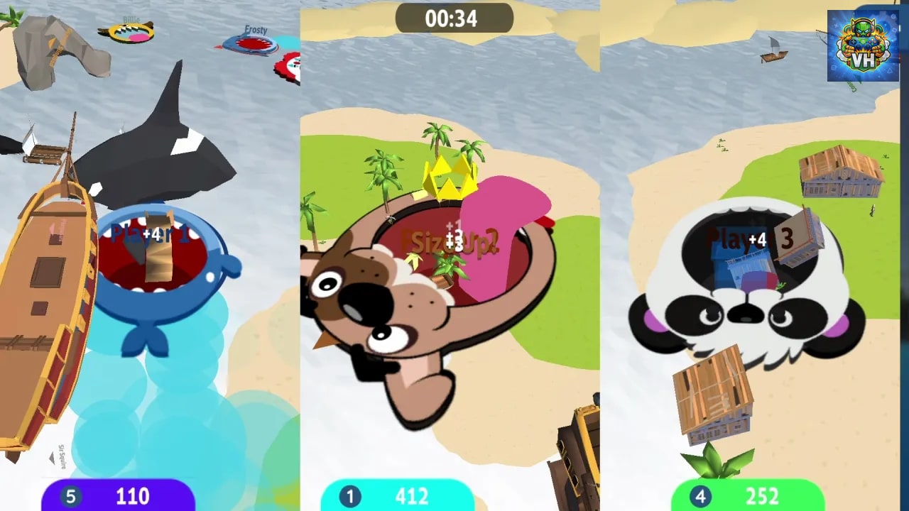 Hole io Nintendo Switch - ảnh màn hình 2