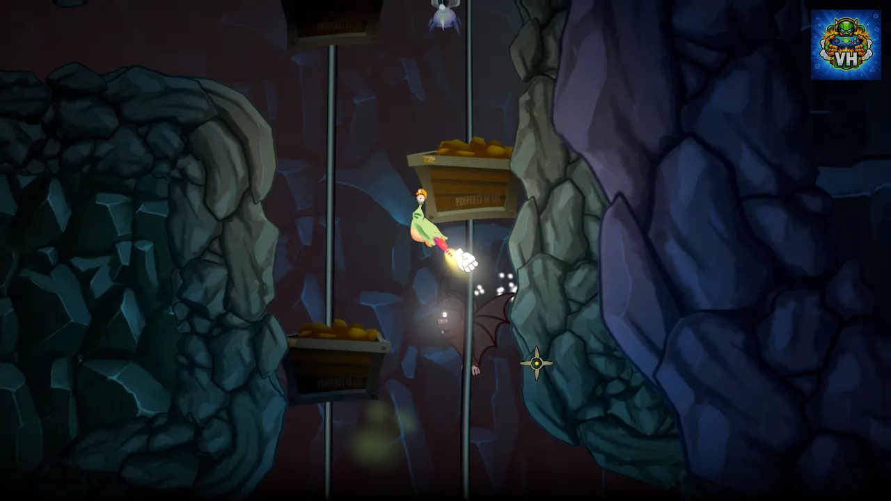 Kickback Slug: Cosmic Courier Nintendo Switch - ảnh màn hình 1