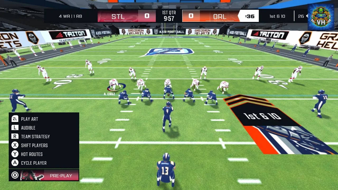 Axis Football 2023 Nintendo Switch - ảnh màn hình 4