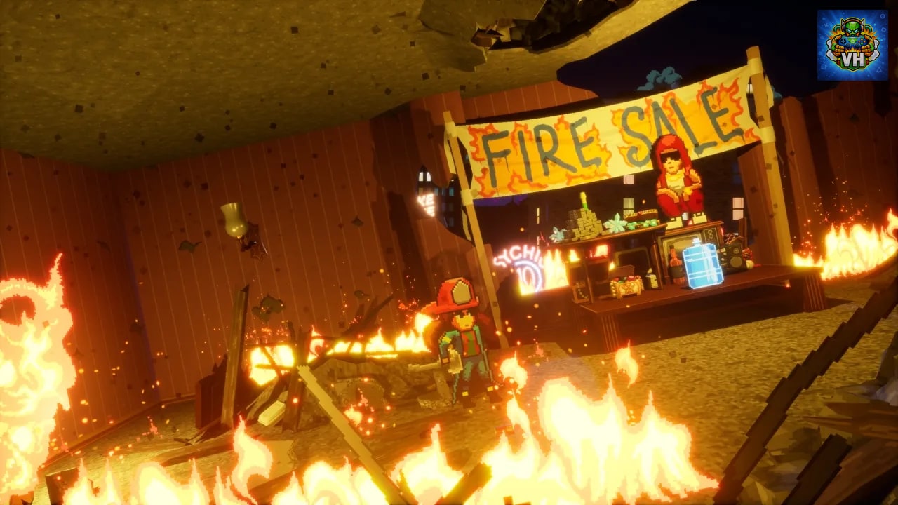 Firegirl: Hack 'n Splash Rescue DX Nintendo Switch - ảnh màn hình 1