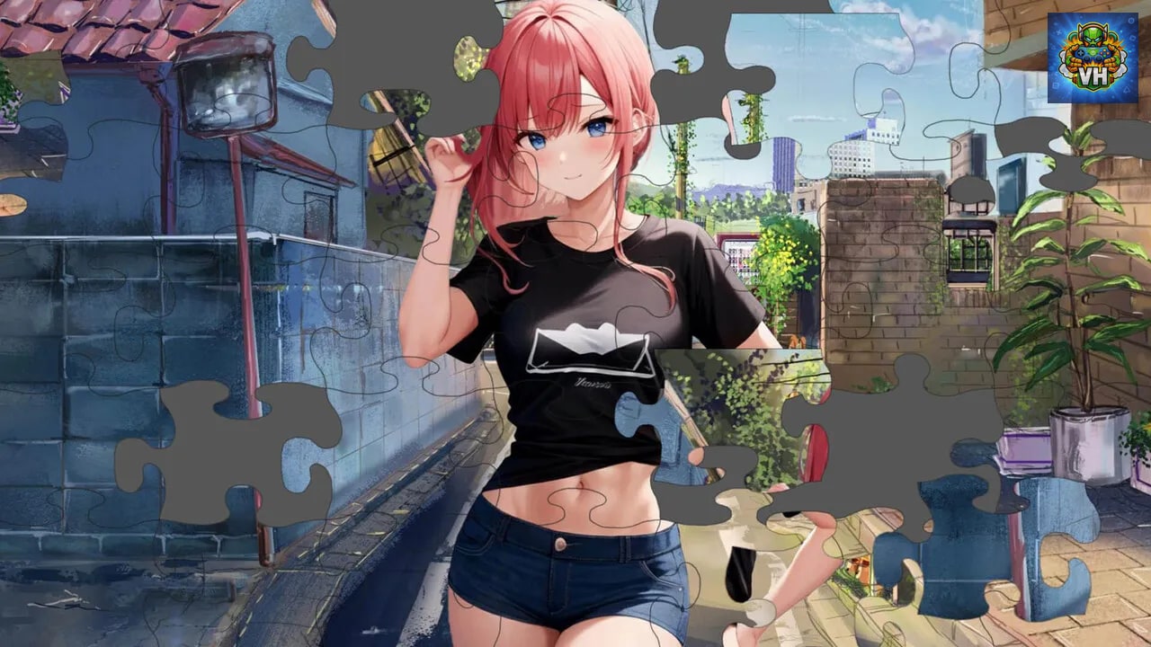 Anime Sexy Girl Puzzle - Hentai Game History Adventure Nintendo Switch - ảnh màn hình 5