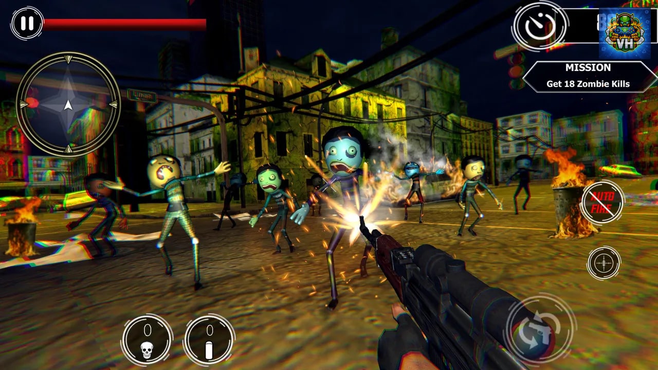 Zombie Sniper Shooter - Stickman War Nintendo Switch - ảnh màn hình 4